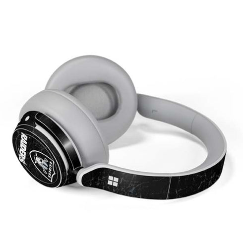 NFL Las Vegas Raiders Distressed Surface Headphones Skin